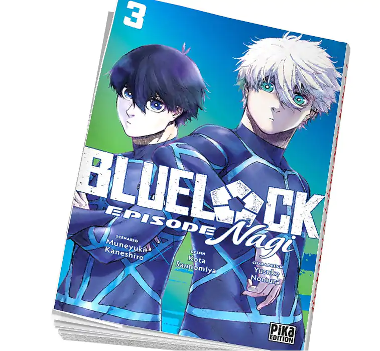 Manga Blue lock épisode Nagi Tome 3