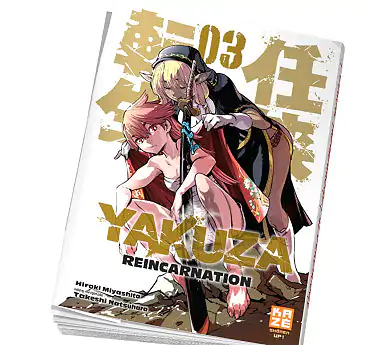 Yakuza Reincarnation achat manga Yakuza Reincarnation Tome 3