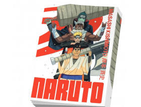Couverture Naruto édition Hokage Volume 25 - Naruto édition Hokage grand format Kana