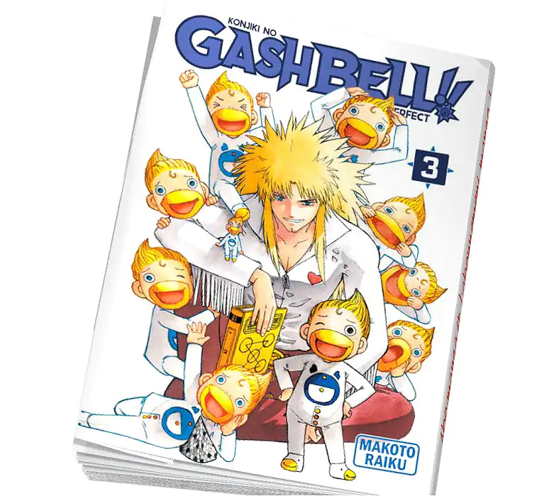 Gash Bell tome 3 abonnement et achat manga