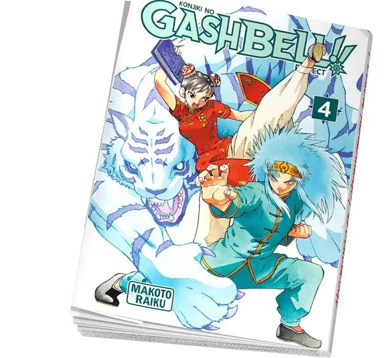 Abonnement manga Gash Bell Tome 4