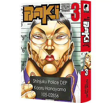 New Grappler Baki Abonnement mensuel New Grappler Baki Tome 3