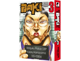 Couverture New Grappler Baki Tome 03