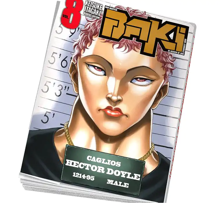 New Grappler Baki Tome 8