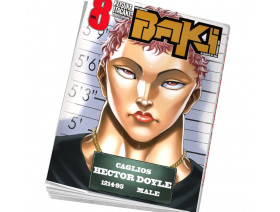 Couverture New Grappler Baki Tome 08