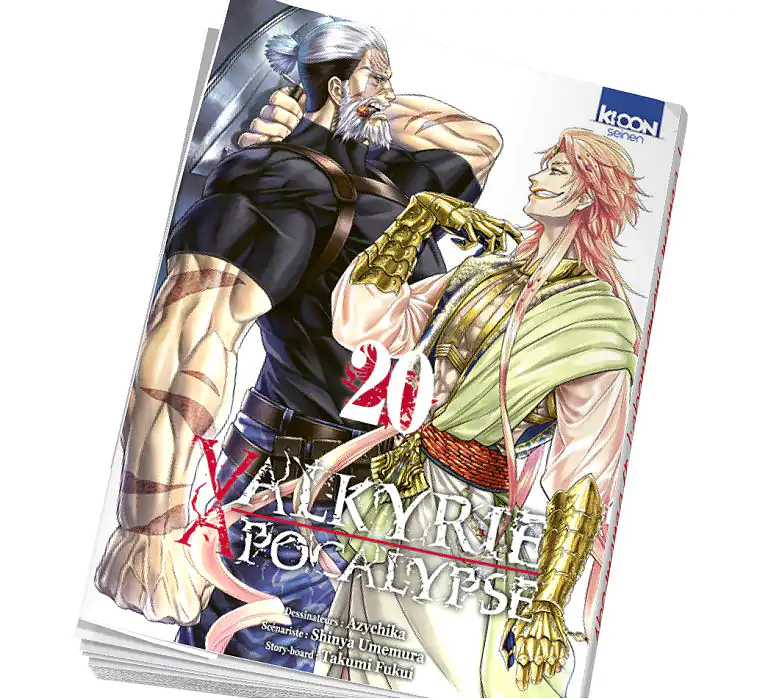 achat manga Valkyrie Apocalypse Tome 20 et abonnement