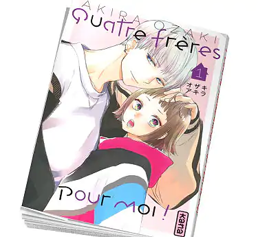 Quatre frères pour moi ! Abonnement manga Quatre frères pour moi ! Tome 1