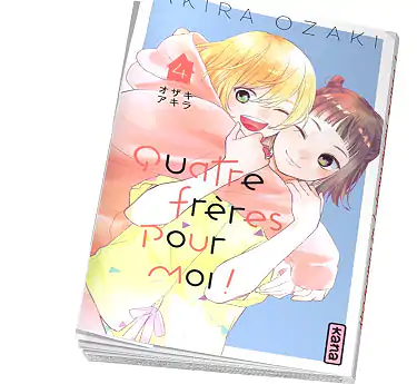 Quatre frères pour moi ! Collection Manga Quatre frères pour moi ! Tome 4