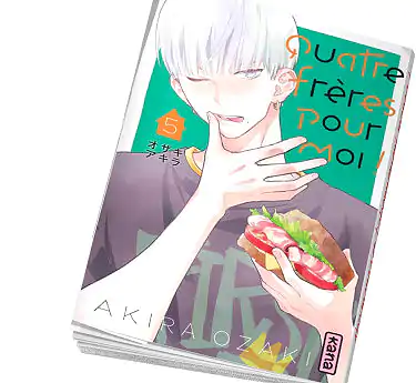 Quatre frères pour moi ! Achat manga Quatre frères pour moi tome 5 et abonnement