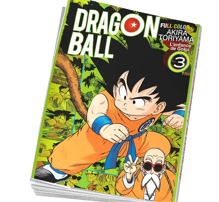 Abonnement mensuel Dragon Ball Full Color Tome 3