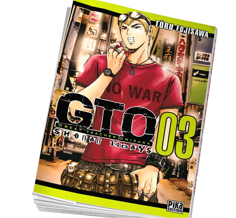 Achat manga GTO Shonan 14 Days Tome 3