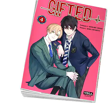 Gifted Manga Gifted Tome 4 en abonnement mensuel