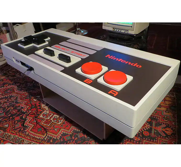 10up Deluxe: Extreme NES coffee table