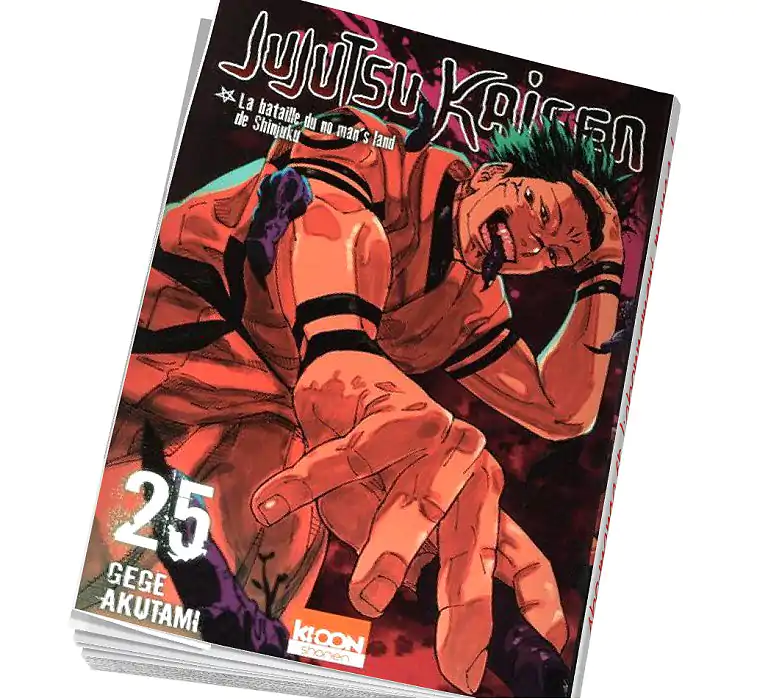 Achat manga Jujutsu Kaisen 25