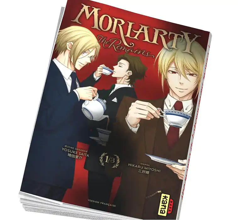 Achat manga Moriarty The Remains Tome 1