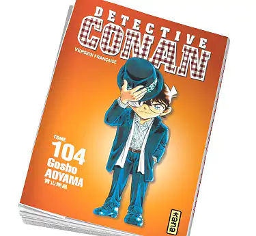 Détective Conan Abonnement mensuel Détective Conan 104