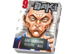 Couverture New Grappler Baki Tome 09