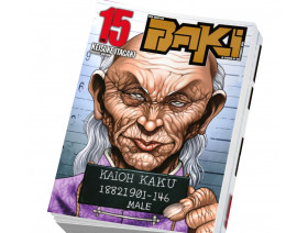 Couverture New Grappler Baki Tome 15