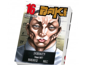 Couverture New Grappler Baki Tome 16