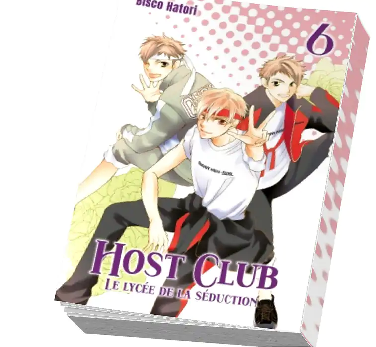 Achat manga Host club 6 et abonnement