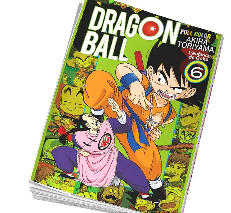 Manga Dragon Ball couleur tome 6