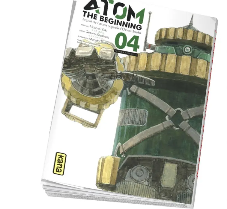 Abonnement livre manga Atom the beginning Tome 4 Abonnement livre manga Atom the beginning Tome 4