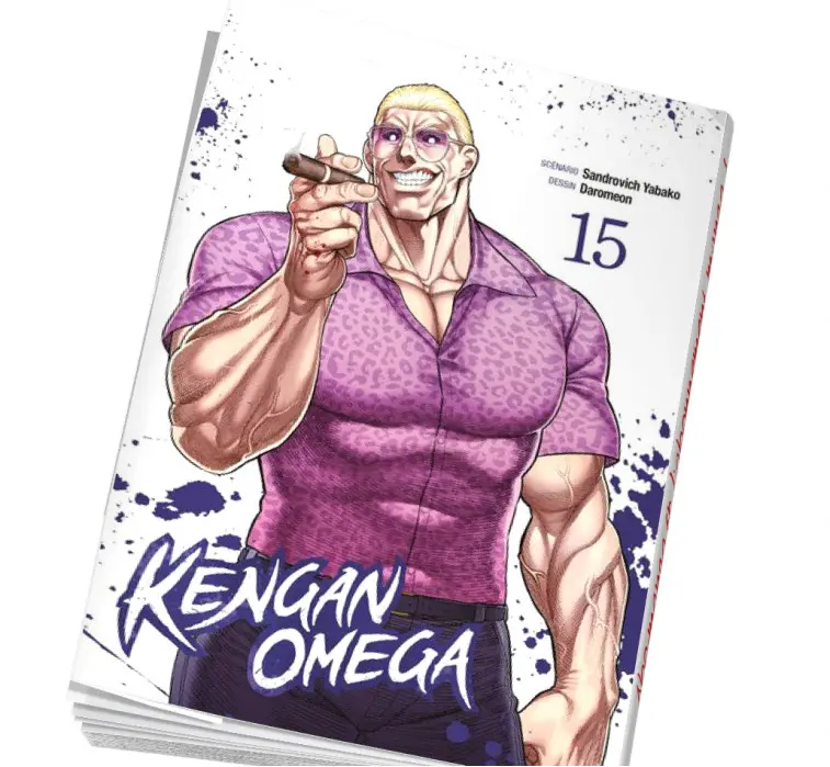 Abonnement livre ado manga Kengan omega Tome 15 Abonnement livre ado manga Kengan omega Tome 15