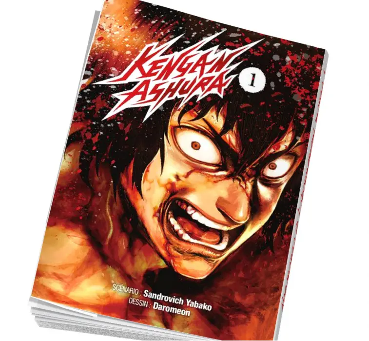 Manga abonnement Kengan Ashura Tome 1 Manga abonnement Kengan Ashura Tome 1