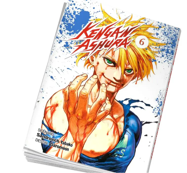 Manga ado Kengan Ashura tome 6 en abonnement Manga ado Kengan Ashura tome 6 en abonnement