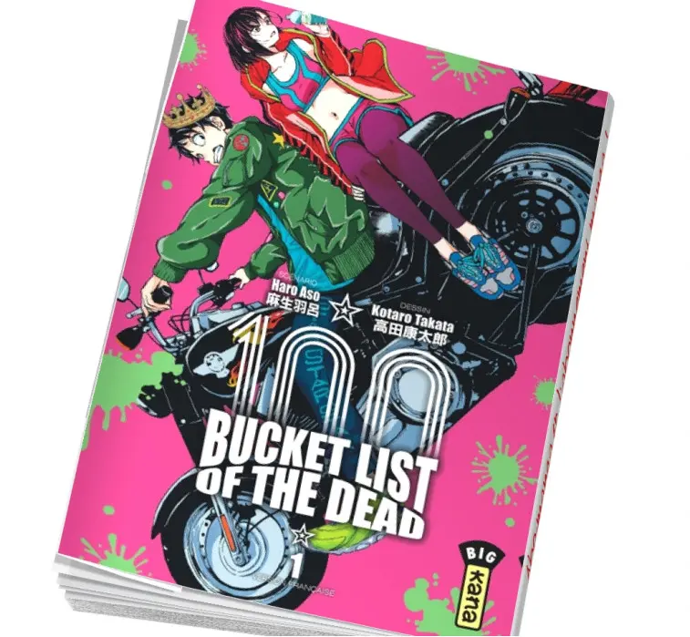 Achat manga ado Bucket list of the dead Tome 1 Achat manga ado Bucket list of the dead Tome 1