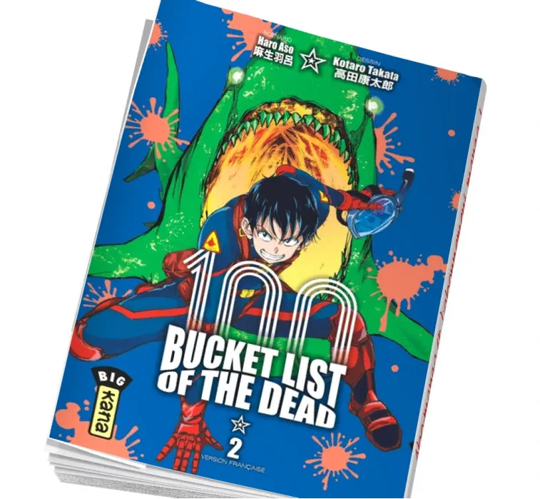 Abonnement livre Bucket list of the dead Tome 2 en manga Abonnement livre Bucket list of the dead Tome 2 en manga