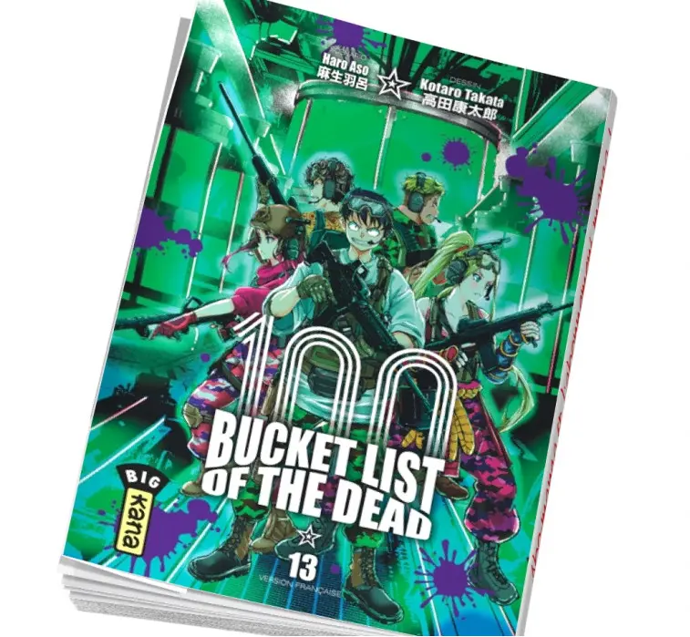 Livre ado Bucket list of the dead 13 abonnement manga