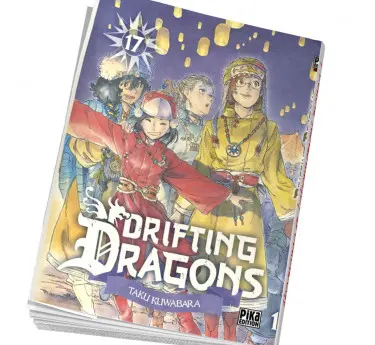 Drifting Dragons Cadeau manga Drifting Dragons Tome 17 abonnement livre mensuel