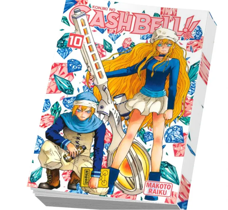 Manga Gash Bell !! Tome 10 en abonnement livre mensuel Manga Gash Bell !! Tome 10 en abonnement livre mensuel
