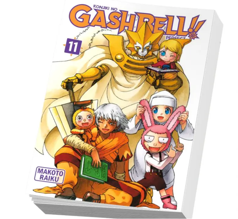 Gash Bell perfect édition Tome 11 abonnement box manga Gash Bell perfect édition Tome 11 abonnement box manga