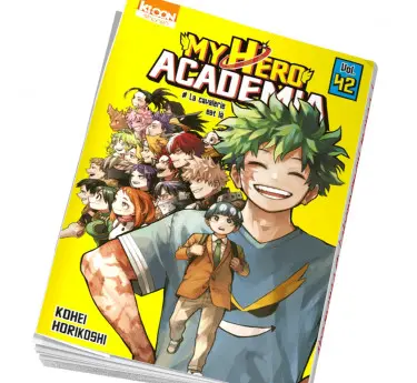 My Hero Academia Box livre manga mensuelle My Hero Academia Tome 42