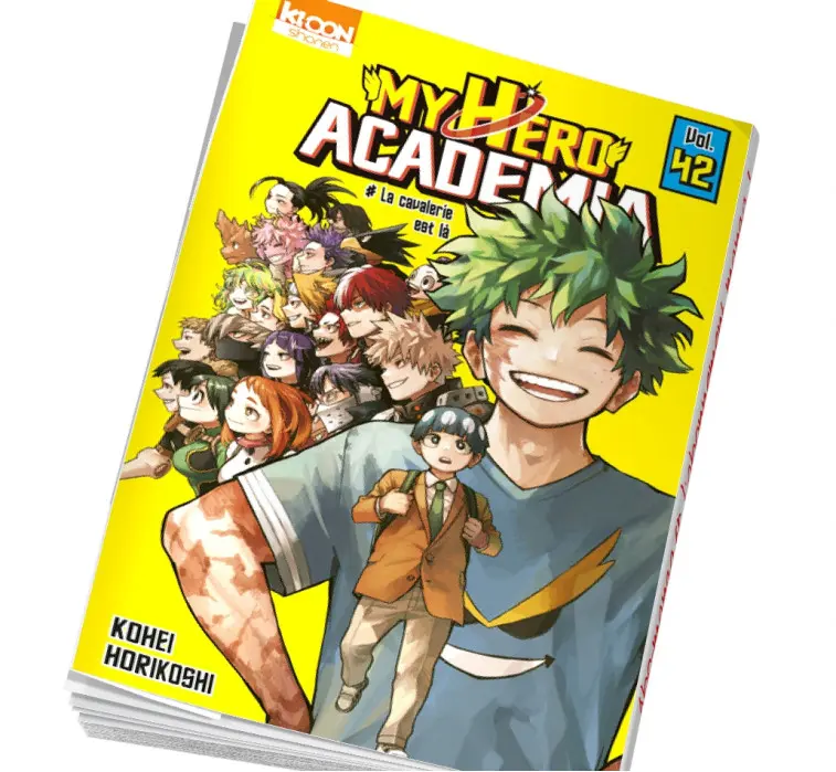 Box livre manga mensuelle My Hero Academia Tome 42