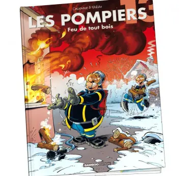 Les pompiers Achat box BD Les pompiers Tome 13