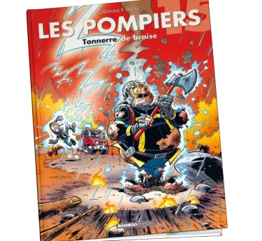 Les pompiers Idée cadeau BD Les pompiers Tome 15