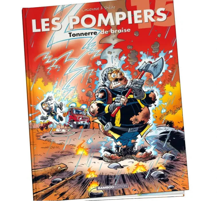 Idée cadeau BD Les pompiers Tome 15 Idée cadeau BD Les pompiers Tome 15