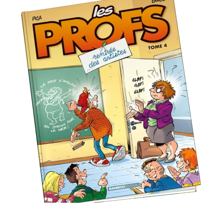 Achat box BD Les profs Tome 4 Achat box BD Les profs Tome 4