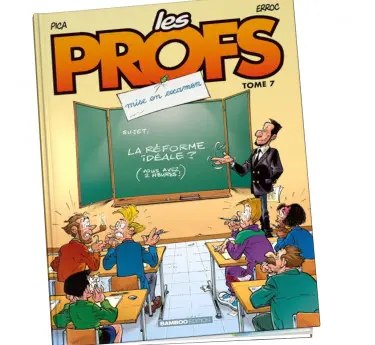 Les profs Les profs Tome 7 en box BD