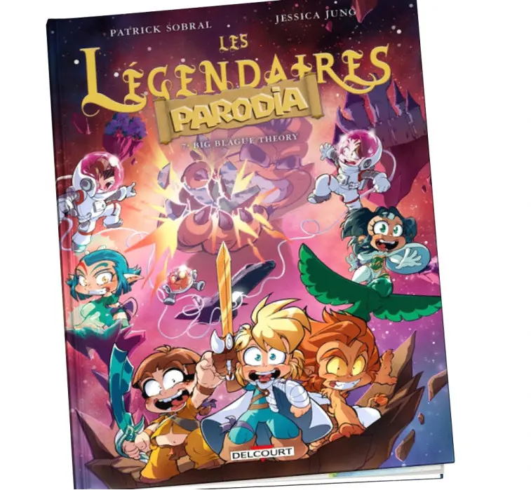 Box livre enfant Les légendaires Parodia Tome 7