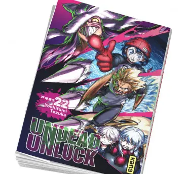 Undead unluck Box manga mensuelle Undead unluck Tome 22