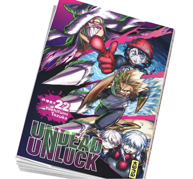 Box manga mensuelle Undead unluck Tome 22 Box manga mensuelle Undead unluck Tome 22