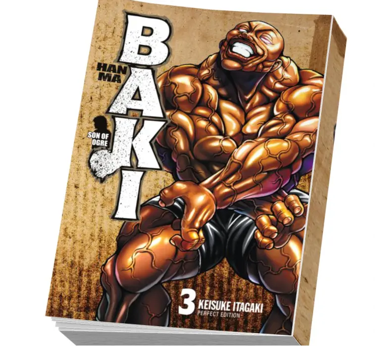 Box mensuelle manga Hanma Baki Tome 3 Box mensuelle manga Hanma Baki Tome 3