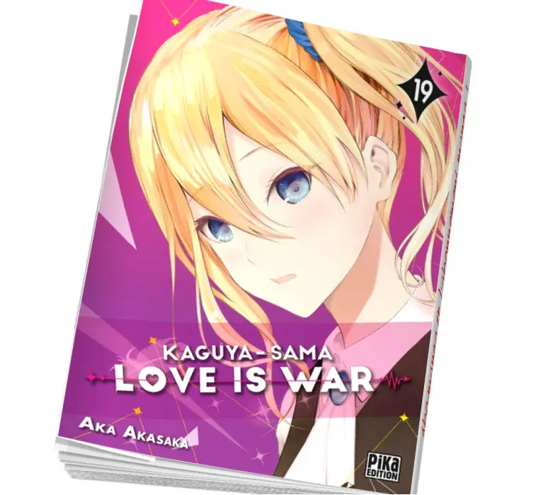 Box livre manga Love is war 19