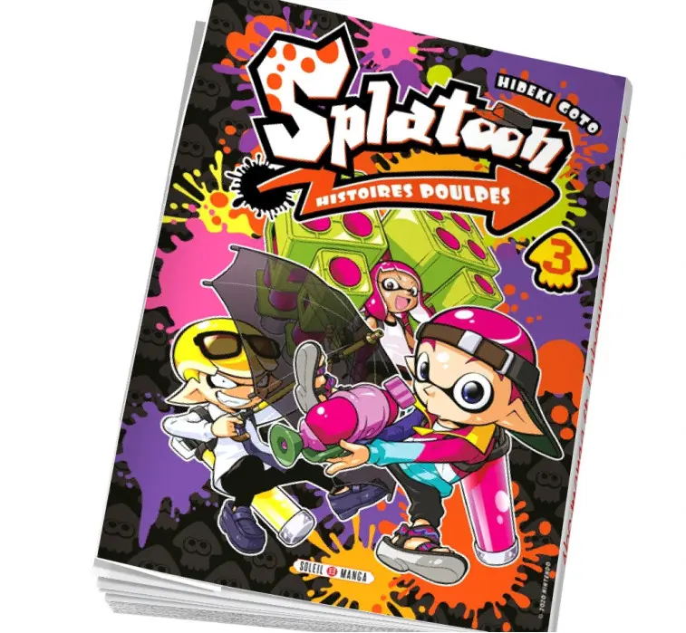 Box manga Splatoon Histoires Poulpes Tome 1