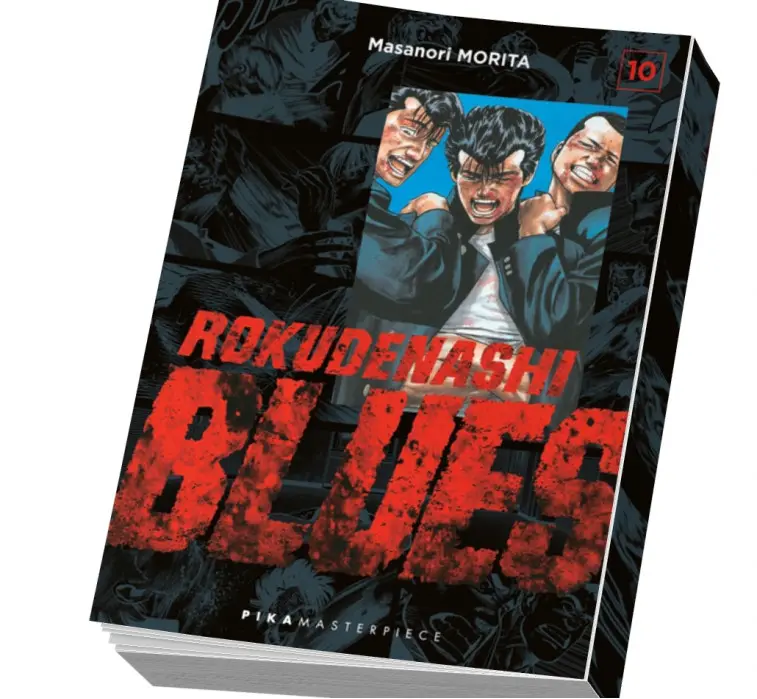 Box livres Rokudenashi Blues Tome 10