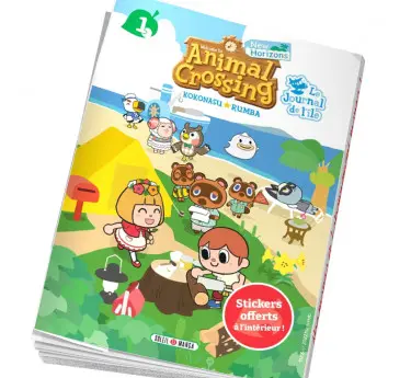 Animal Crossing New Horizons Le Journal de l'île Box livre enfant Animal Crossing Tome 1